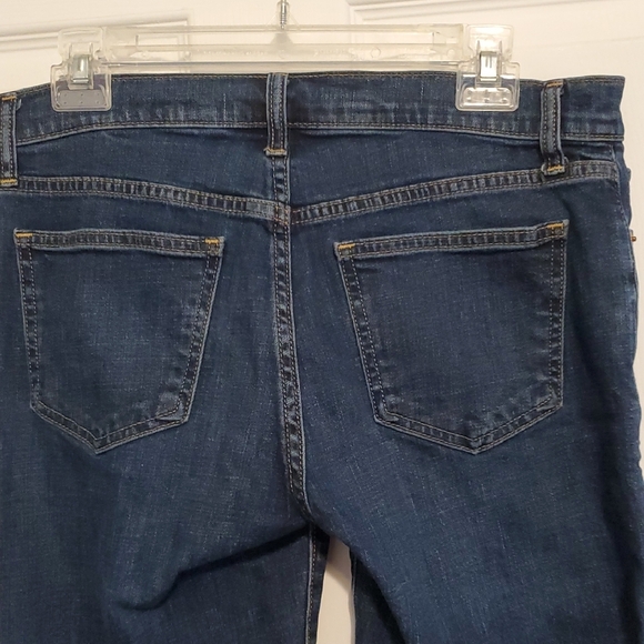 GAP Women's Straight Leg Jeans in Deep Blue - Picture 4 of 8